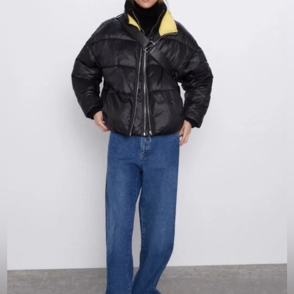 Zara Women's Black and Yellow Jacket🌻 - Picture 10 of 10